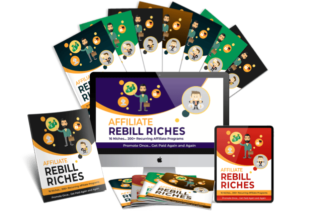 Download AFFILIATE REBILL RICHES 6.0 – Work LESS And Earn MORE