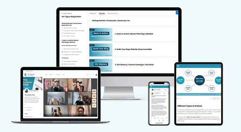 Download Create And Go – Six-Figure Blog Builder