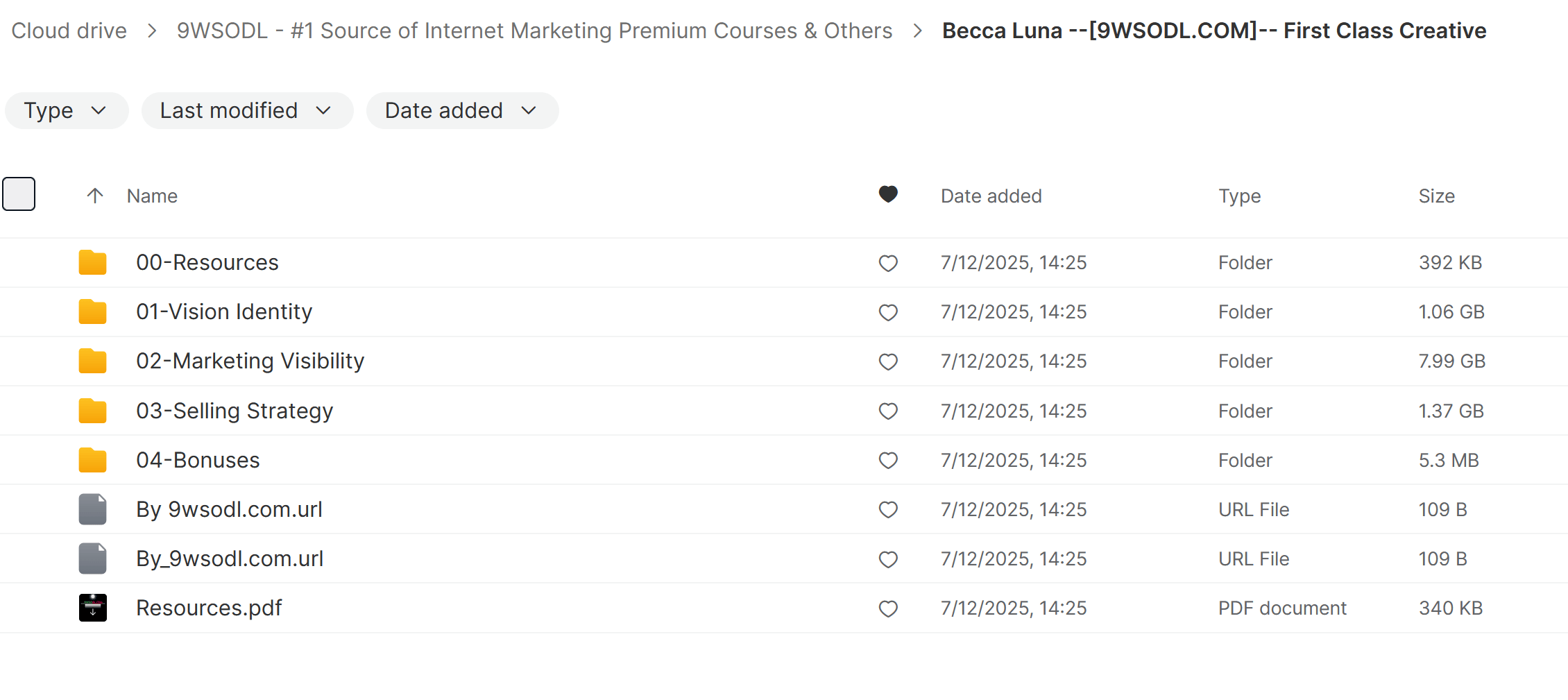 Becca Luna – First Class Creative - Files Proof