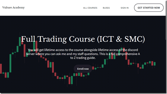 Download Vulture Academy – Full Trading Course ITC & SMC