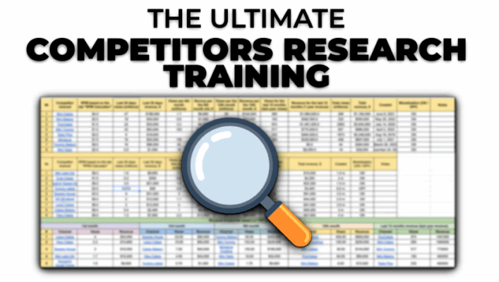 The Ultimate Competitor Research Training