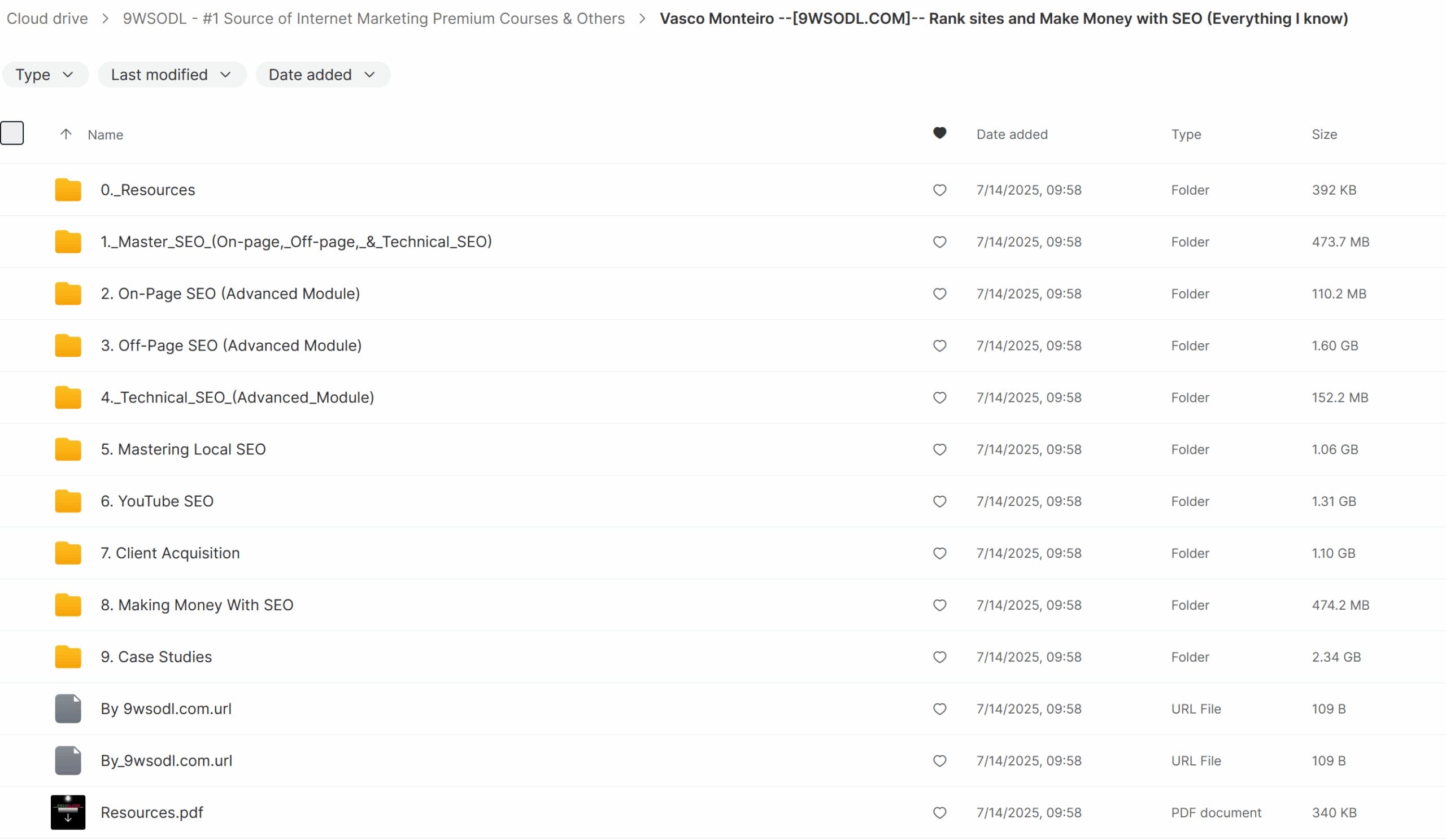 Vasco Monteiro – Rank sites and Make Money with SEO (Everything I know) - Files Proof