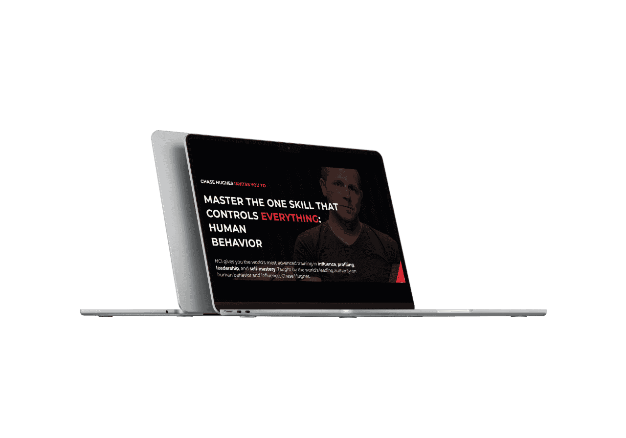 Chase Hughes invites you to Master The One Thing That Controls Everything: Human Behaviour