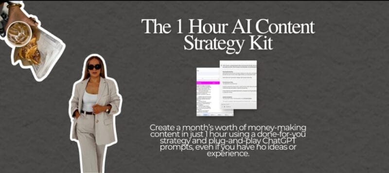 Download Monika Wolnicka – The 1 Hour AI Content Strategy Kit