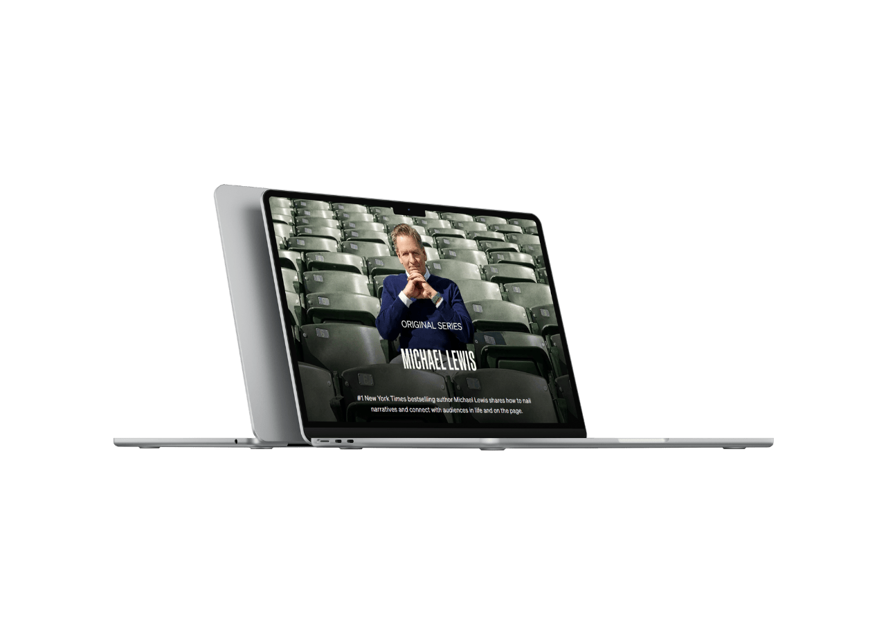 MasterClass - Tell a Great Story - Feature Image