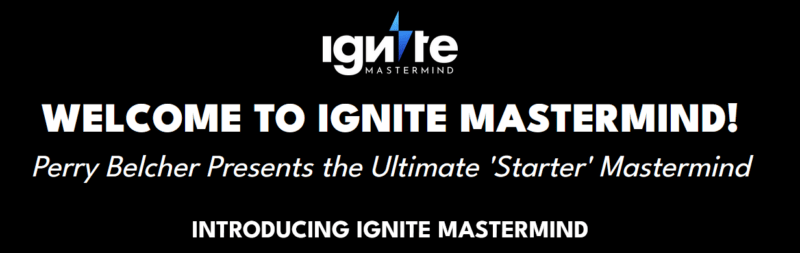 Download Perry Belcher – Ignite Mastermind