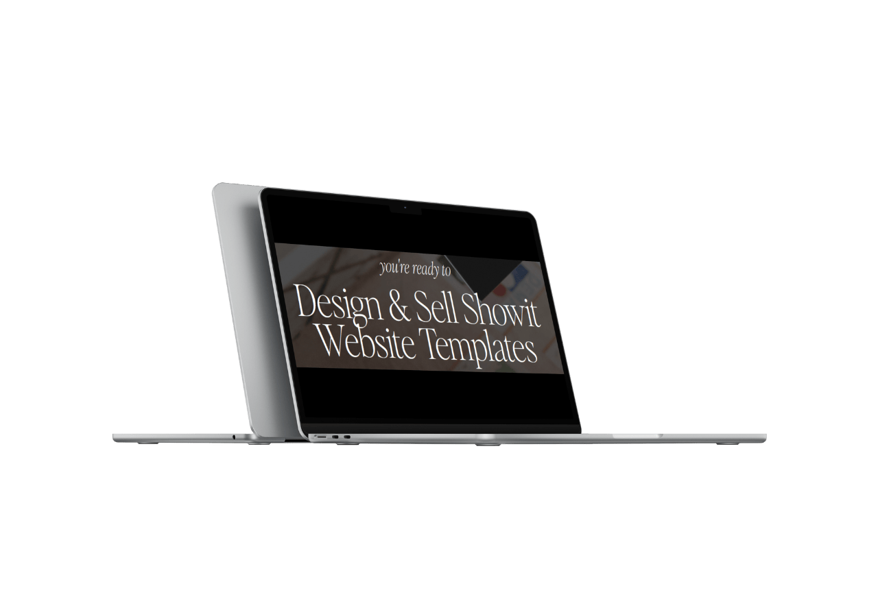 Davey and Krista – Design + Sell Showit Website Templates