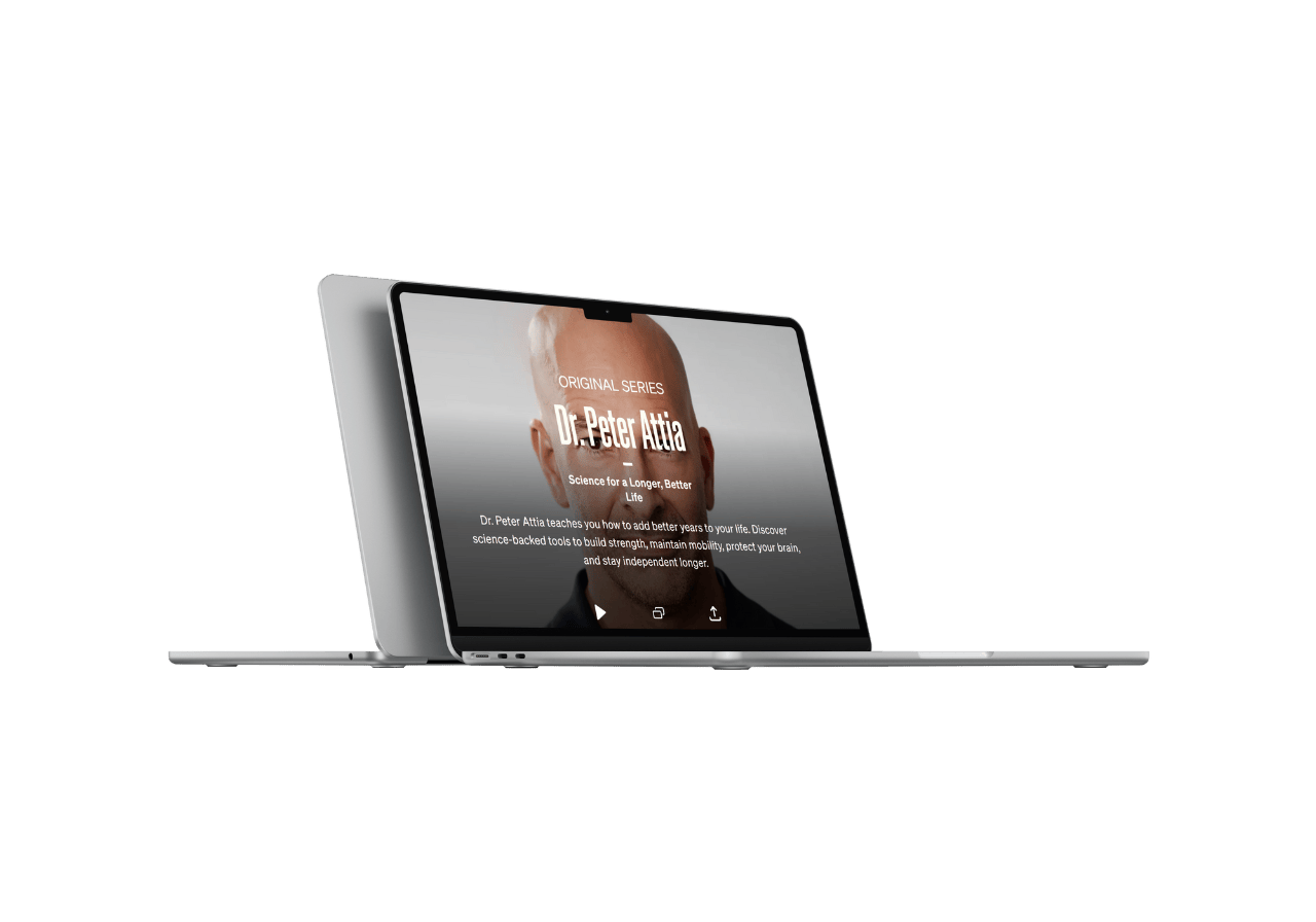 Dr Peter Attia - Science for Longer, Better Life